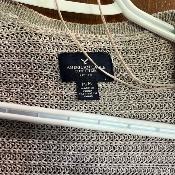 American Eagle Beige Cardigan Size M - Picture 3 of 3